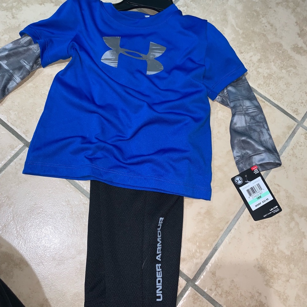 NWT under armour outfit size 18 months